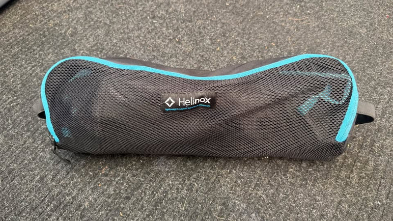 Helinox portable camping chair black and blue in Manhattan Beach, CA (photo 6) — photo 6