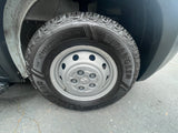 Goodyear Wrangler Workhorse HT LT225/75R16 tire on a Ram steel wheel, common for an RV rental.
