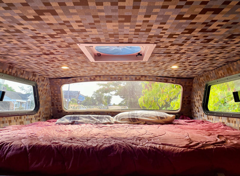  and patterned walls.|RV rental brightly lit — photo 11