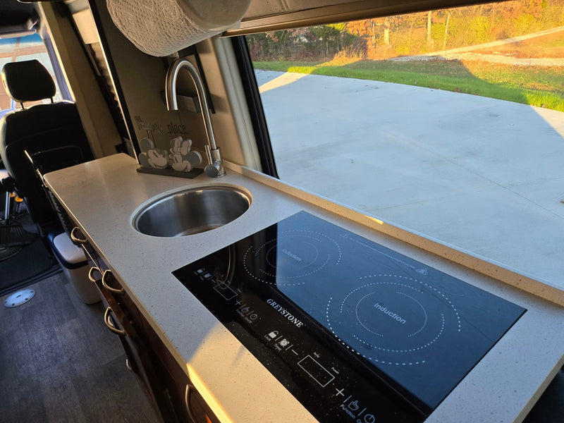  two-door refrigerator/freezer integrated into wooden cabinetry — photo 8