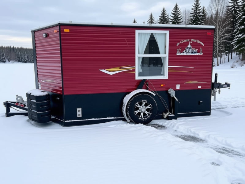  designed for ice fishing.|RV rental kitchenette: coffee maker — photo 6