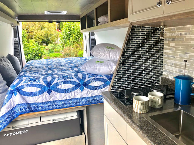  dark granite-look counter