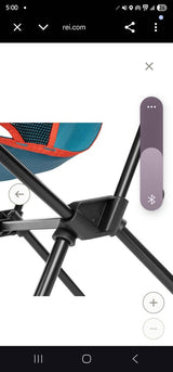 Helinox Sunset Chair (re) portable camping chair REI in Sacramento, CA (photo 7)