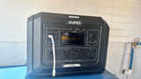 This OUPES portable power station, featuring USB-C, AC, and DC outlets, is ready for your RV rental or camping needs.
