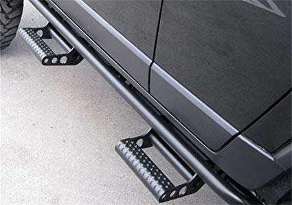 N-FAB RKR Rails with Steps textured black — photo 3