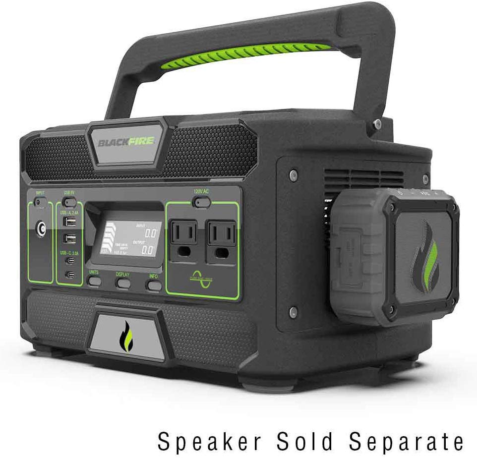 Blackfire PAC500 with magnetic speaker holder — photo 7
