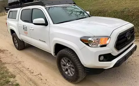 2019 Toyota Tacoma with Hardshell Rooftop Tent &..