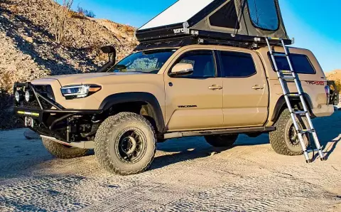 2020 Tacoma TRD Off-Road with GoFast Camper RTT