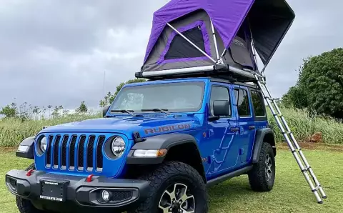 2021 Jeep Wrangler RUBICON with a Roof Top Tent B