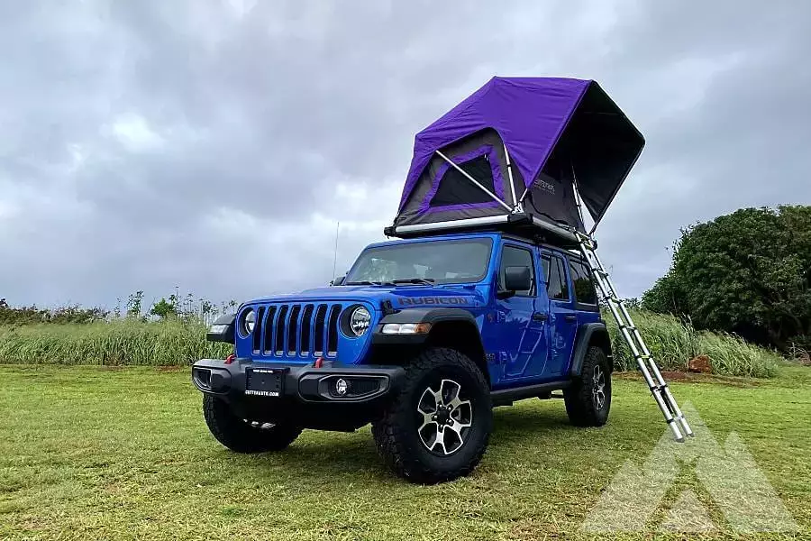 2021 Jeep Wrangler RUBICON with a Roof Top Tent B