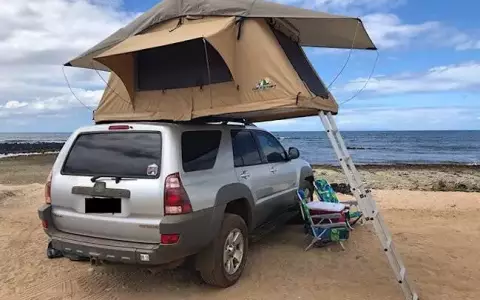 Silver Surfer Roof Top Tent