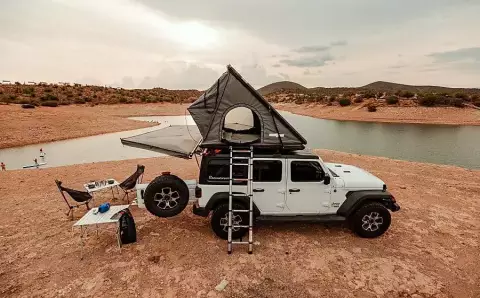 Sedona The Camper Jeep - Arizona Camper Van
