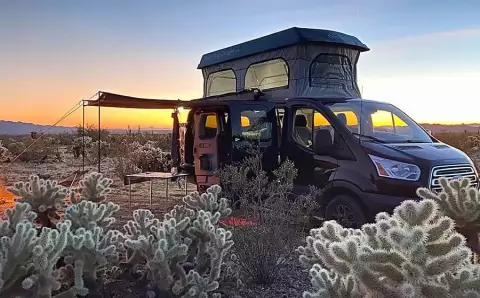 2018 Ford Transit pop top camper (Arizona)