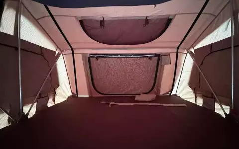 Overland Trailer With SmittyBilt XL Roof Top Tent