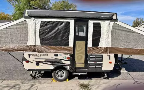 2017 rock wood 1950 tent trailer