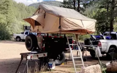2017 smittybilt scout overland camp trailer!