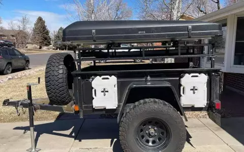 2020 Custom Built overland camping trailer