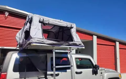 Thule tepui roof top tent  and  rack