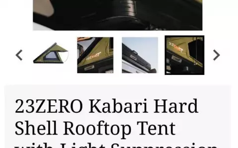 23Zero Rooftop tent