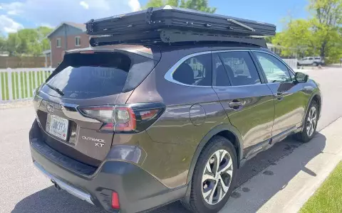 2-3 Person SUV Flip Over Car Roof Top Tent Outdoor