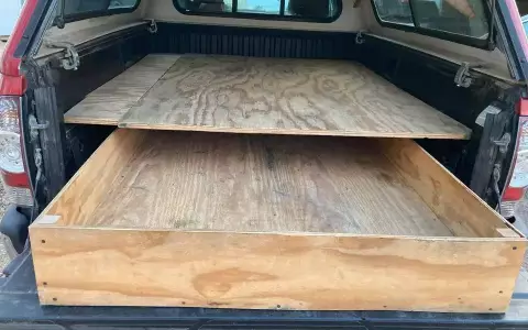 Drawer and Truck bed camper