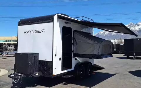 2025 RAYNGER 7x13 off road toy hauler camper