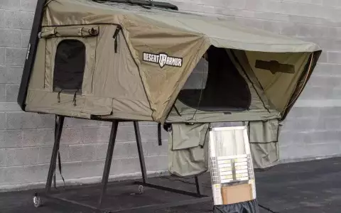 Roof Top Tent Desert Armor Solider