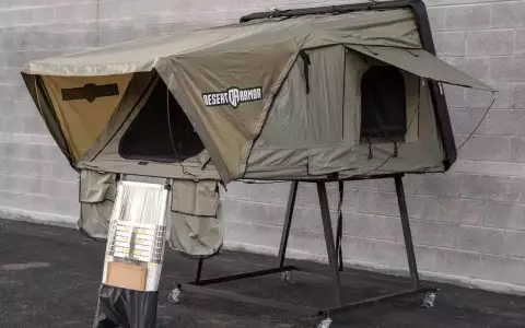 Roof Top Tent Desert Armor Solider