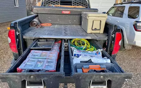 Decked drawer storage system