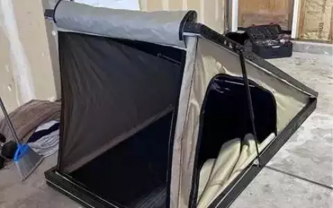 DIY Wedge Camper