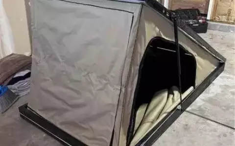 DIY Wedge Camper