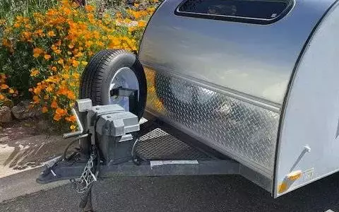 2016 Little Guy silver shadow teardrop trailer