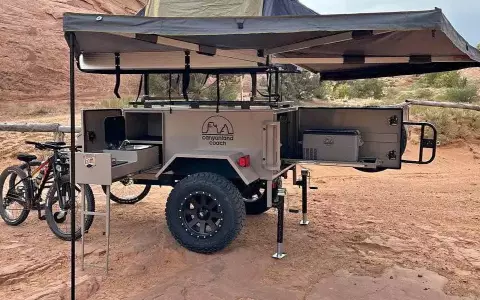 CanyonLand Coach overland rooftop tent trailer