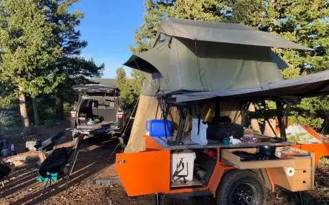 Timberline Trailer by Colorado Backcountry Trailer