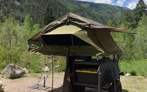 Overland Camping Trailer with RTT