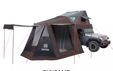 2020 Toyota overland camping trailer