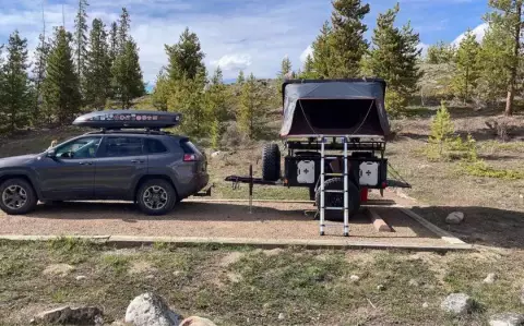 2018 Custom overland camping trailer
