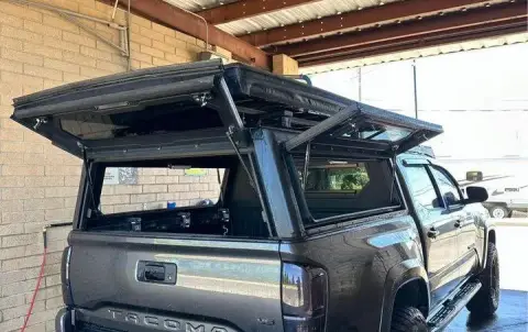 AluCab Contour Canopy 3rd Gen Tacoma Short Bed