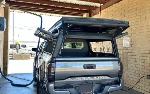 AluCab Contour Canopy 3rd Gen Tacoma Short Bed