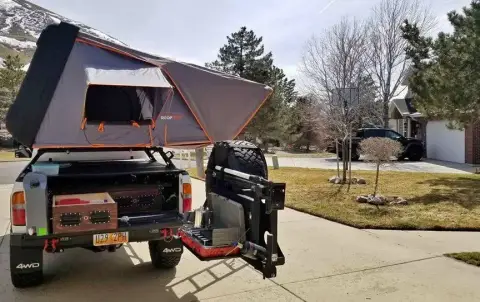 6ft Locking Bed Drawer System for truck bed