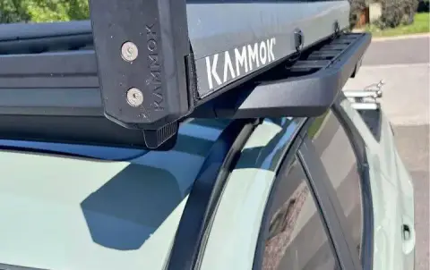 Kammok Crosswing 5’ Charcoal Gray Awning