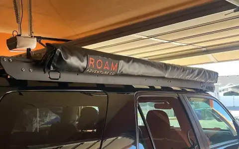 Roam Adventure Co Awning and Awning Room