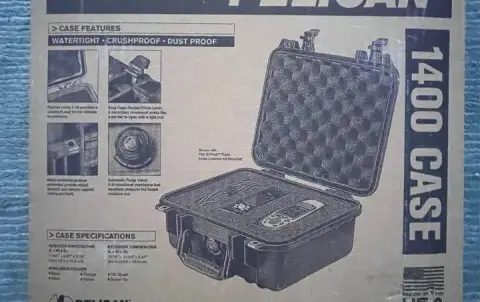 BRAND NEW in BOX PELICAN 1400 case