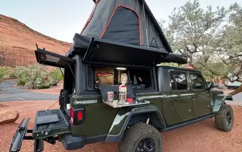 2024 Alu-Cab 3-R Rooftop Tent - Contour Canopy