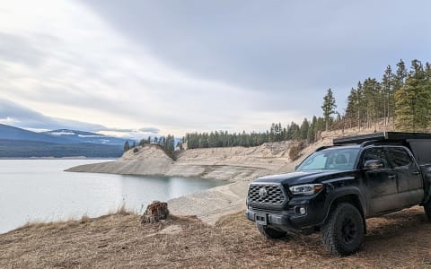 2021 Toyota Tacoma with Go Fast roof top Camper