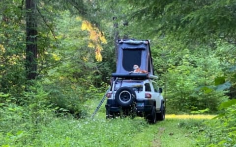 The Valkyrie-Toyota FJ Cruiser w Rooftop Tent & Ro