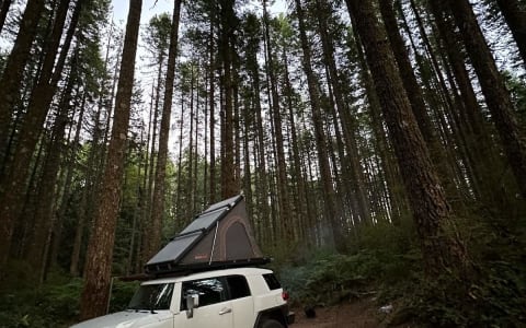 The Valkyrie-Toyota FJ Cruiser w Rooftop Tent & Ro