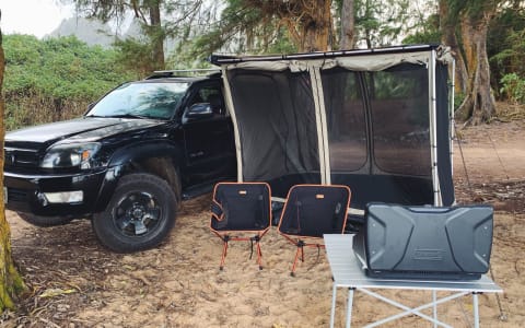 Toyota 4runner Overland setup.