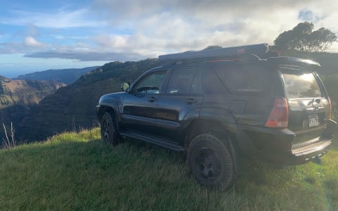 Toyota 4runner Overland setup.