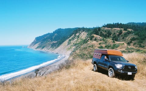 Custom Redwood Truck Camper on a 2017 Tacoma